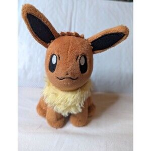 Pokemon Eevee Nintendo Clip On CutiePop.Plush Mascot Stuffed Animal Keychain Fob